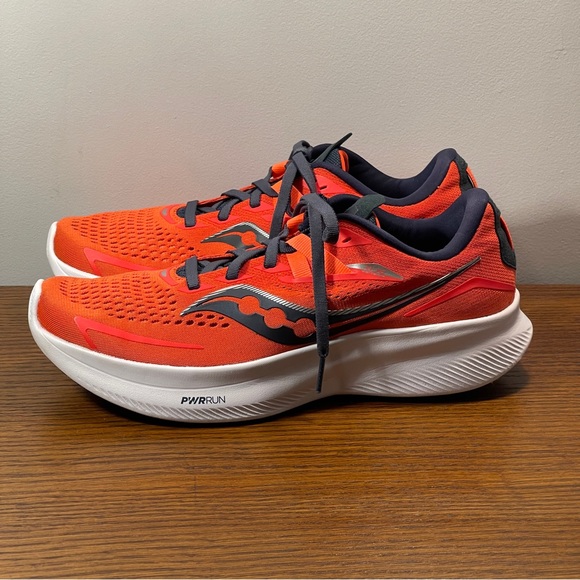 Saucony Ride 15 Viziride Night / Corail - Picture 5 of 15